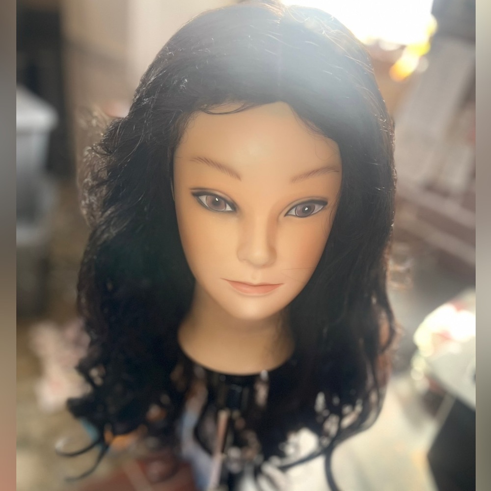 Lace front wig